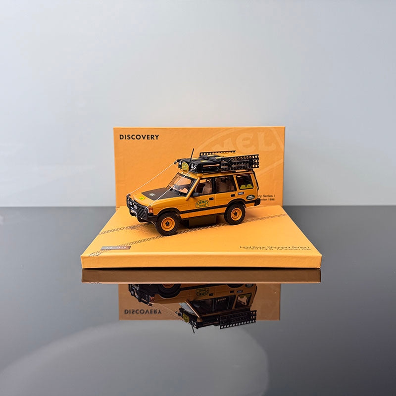 ALMOST REAL Limited Edition 1:43 Scale Off-Road Collectible – Land Rover Discovery (Yellow 410410)