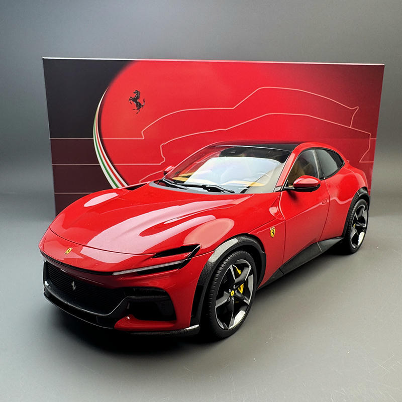 BBR 1:18 Ferrari Purosangue Red Alloy Diecast Model