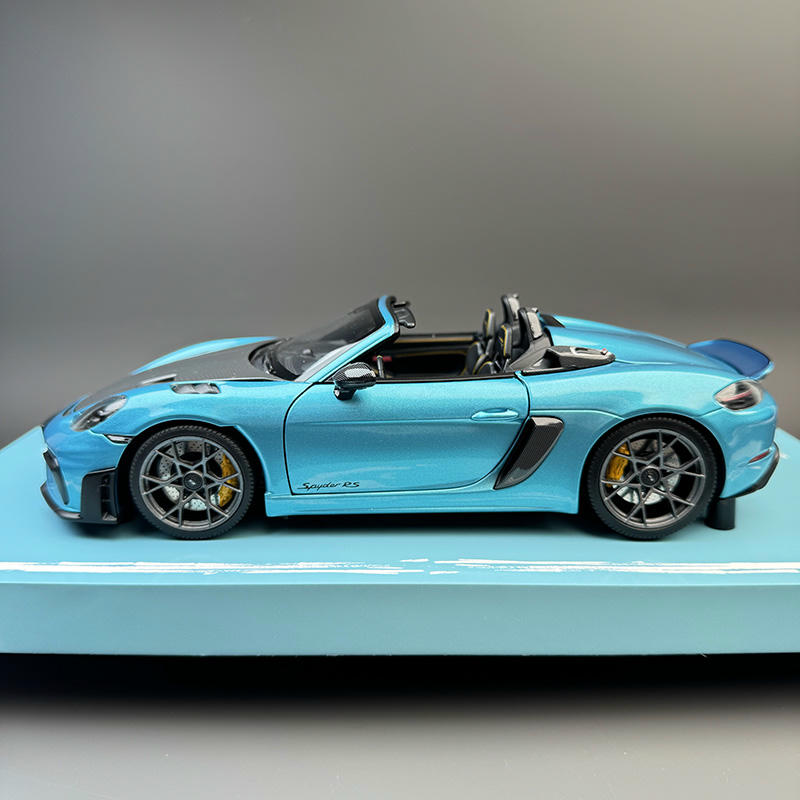 Minichamps 1:18 Porsche 718 Spyder RS Diecast Car – YX car model