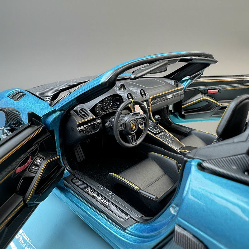 Minichamps 1:18 Porsche 718 Spyder RS Diecast Car – YX car model