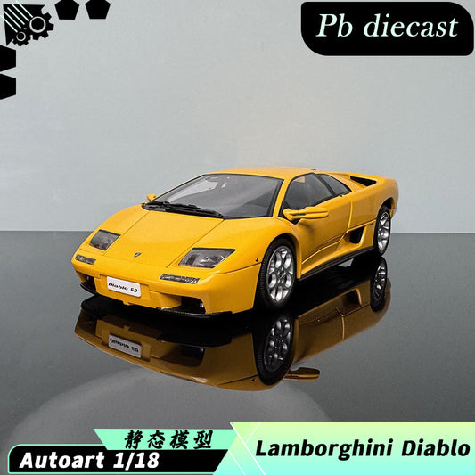 Lamborghini Diablo SV-R Diecast Model – 1:18 Scale Collectible (Black, Yellow, Blue, White)