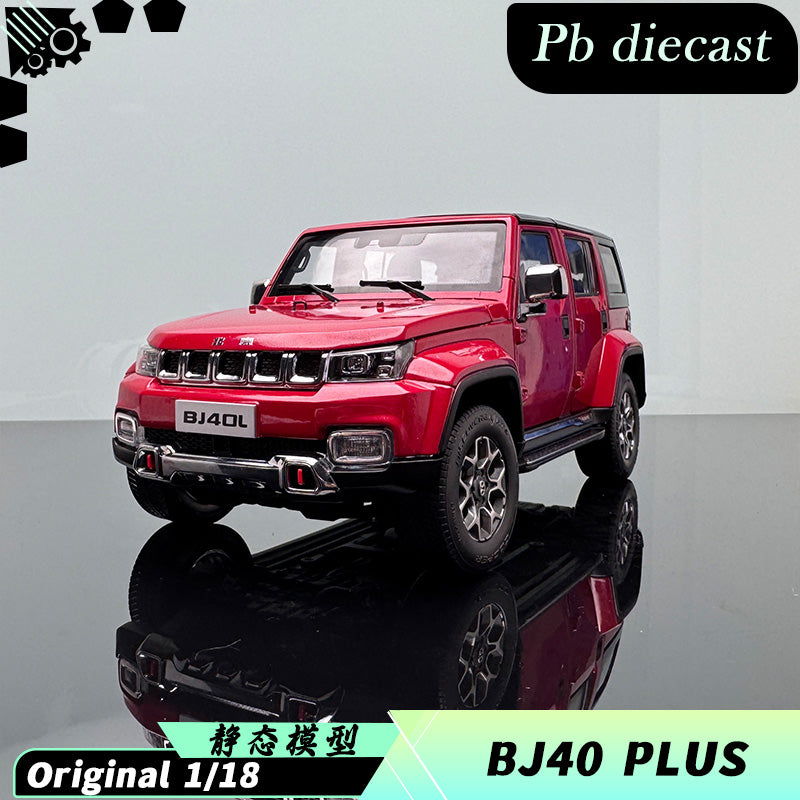 Beijing B40L 1:18 Diecast Model – Premium Red Collectible for Display
