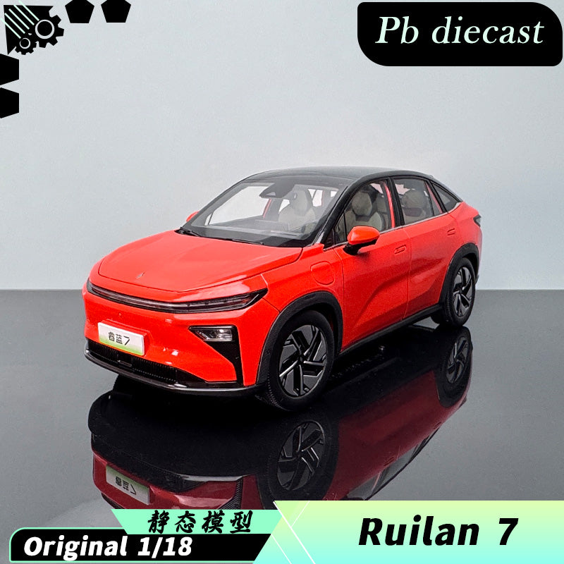 Ruilan 7 1:18 Diecast Model – Premium Alloy Collector’s Edition red