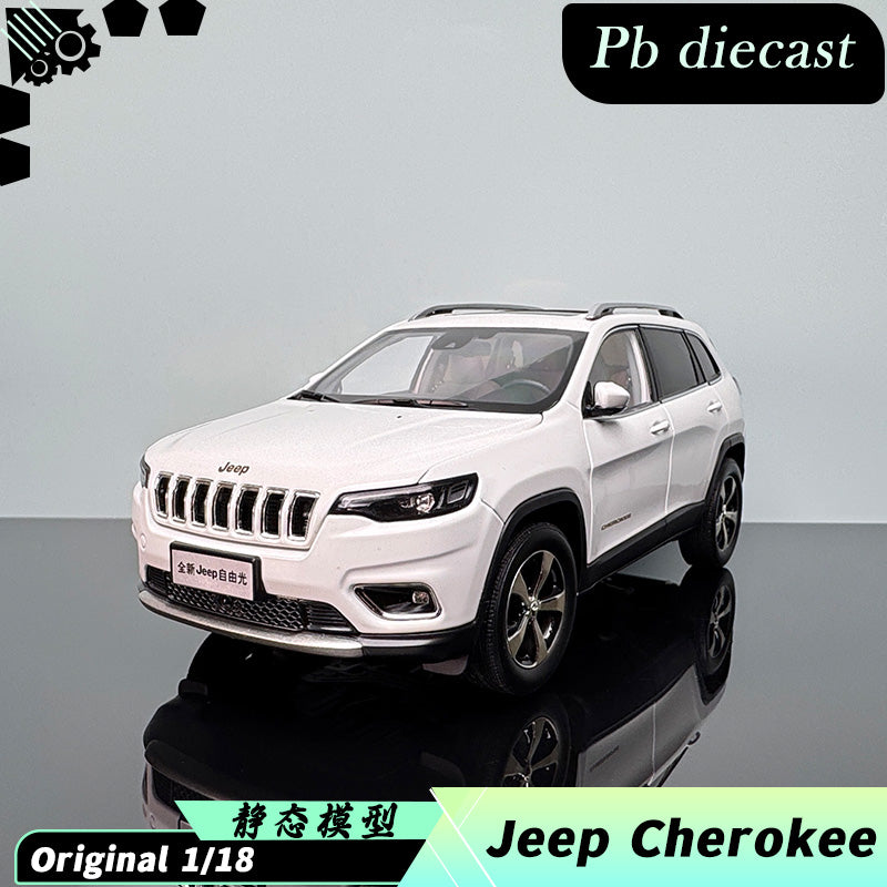 GAC Fiat Chrysler New Jeep Cherokee 1:18 Diecast Model – Fully Interactive Collectible