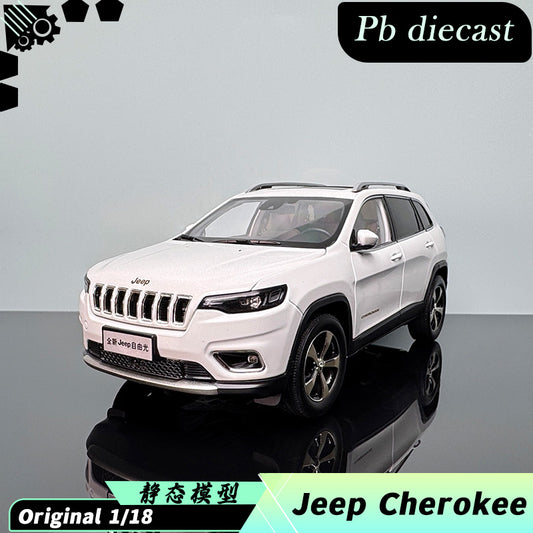 GAC Fiat Chrysler New Jeep Cherokee 1:18 Diecast Model – Fully Interactive Collectible