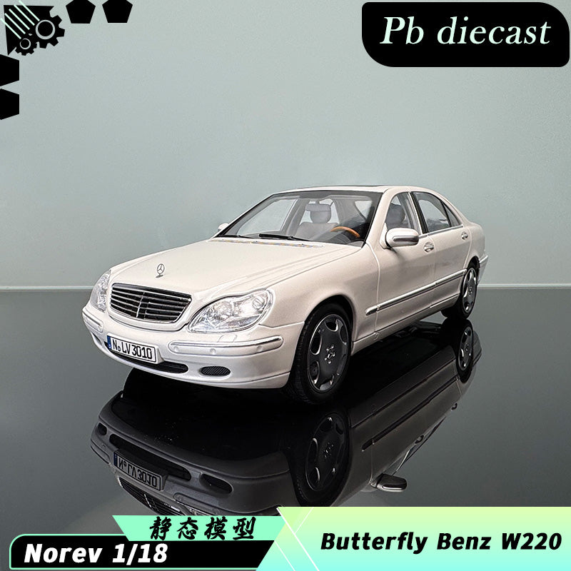 Mercedes-Benz W220 S600 Butterfly Diecast Model – 1:18 Premium Interactive Collectible