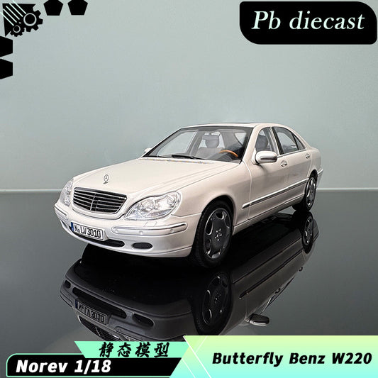 Mercedes-Benz W220 S600 Butterfly Diecast Model – 1:18 Premium Interactive Collectible