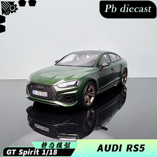 GT SPIRIT Audi RS5 (B9) Sportback Diecast Model – 1:18 Scale Limited Edition (Sonoma Green CLDC018)