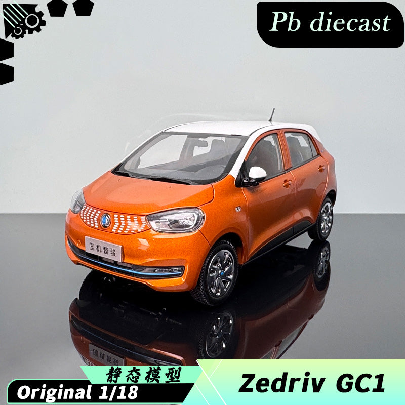 Zedriv GC1 1:18 Scale Orange Alloy Diecast Model – Interactive Collectible
