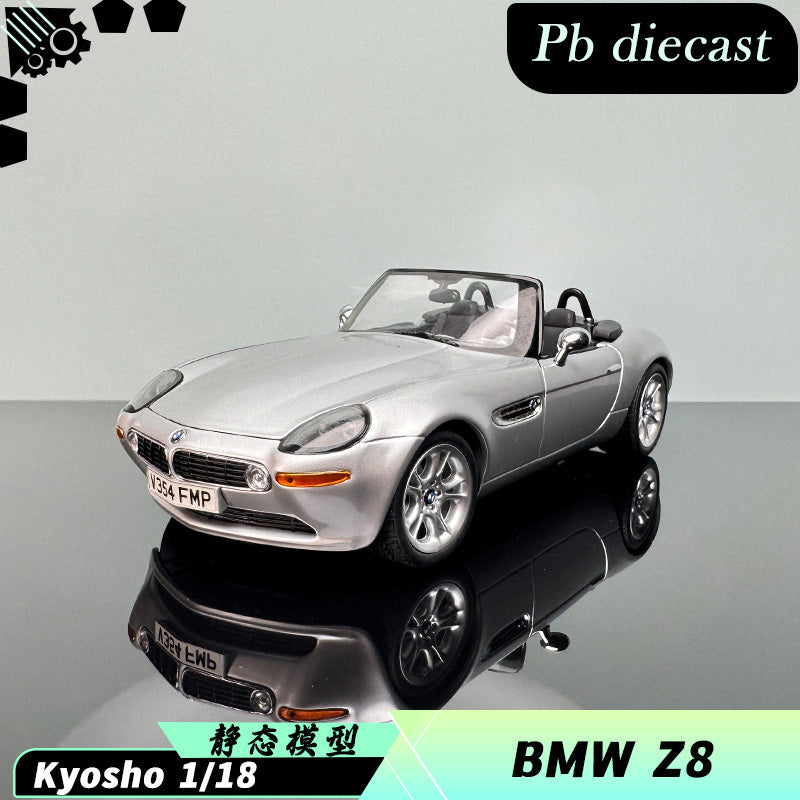 Kyosho BMW Z8 1:18 Scale Alloy Diecast Model – Interactive Collectible