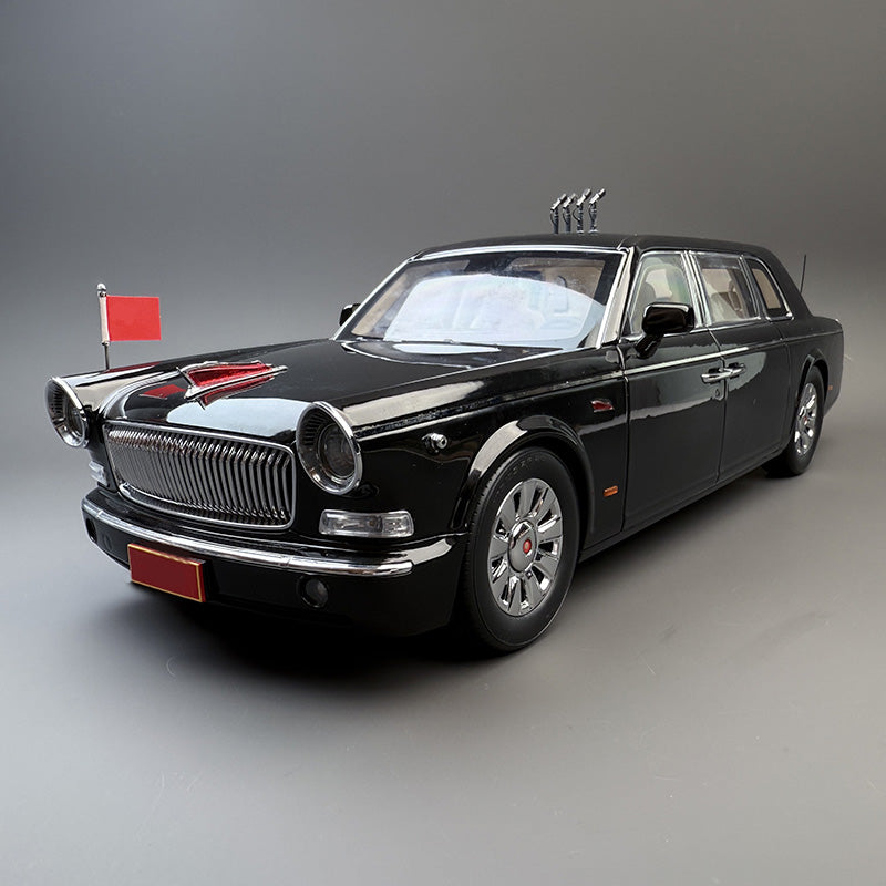Hongqi 1:18 Classic Sedan Diecast Model Car – Collector’s Edition