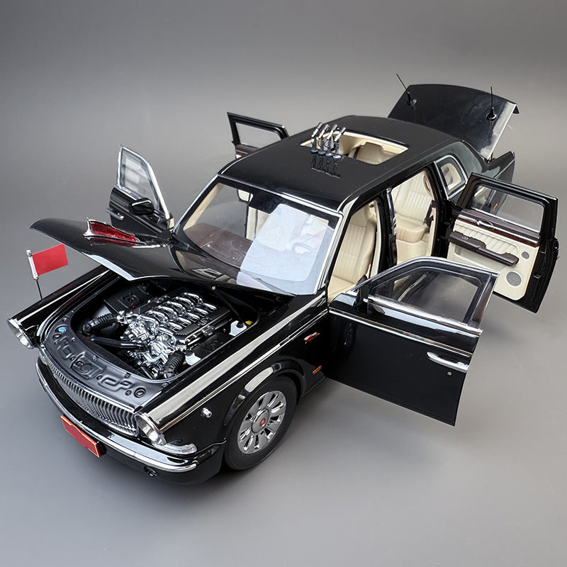 Hongqi 1:18 Classic Sedan Diecast Model Car – Collector’s Edition