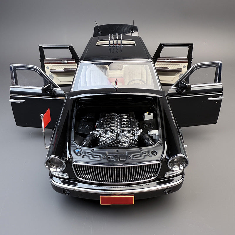 Hongqi 1:18 Classic Sedan Diecast Model Car – Collector’s Edition