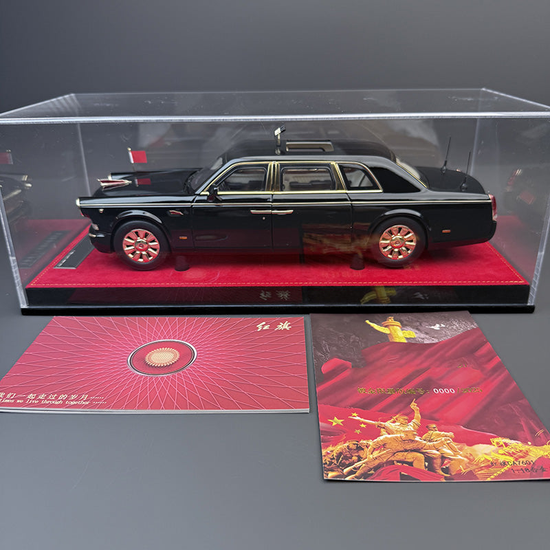 Hongqi 1:18 Classic Sedan Diecast Model Car – Collector’s Edition