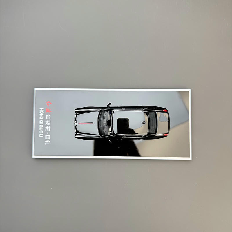 Almost Real 1:64 Hongqi Golden Sunflower Guoli Diecast Model