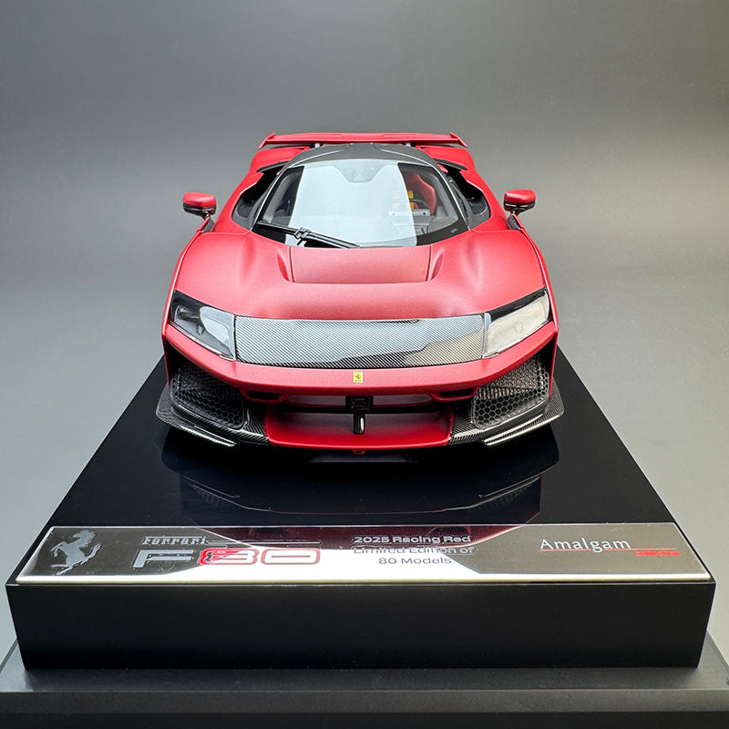 Amalgam 1:18 Ferrari F80 Resin Model – Matte Red