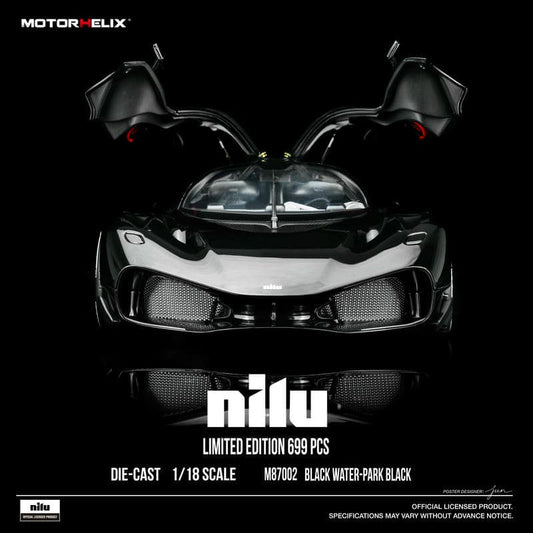 MOTORHELIX 1:18 Nilu Hypercar Diecast Model