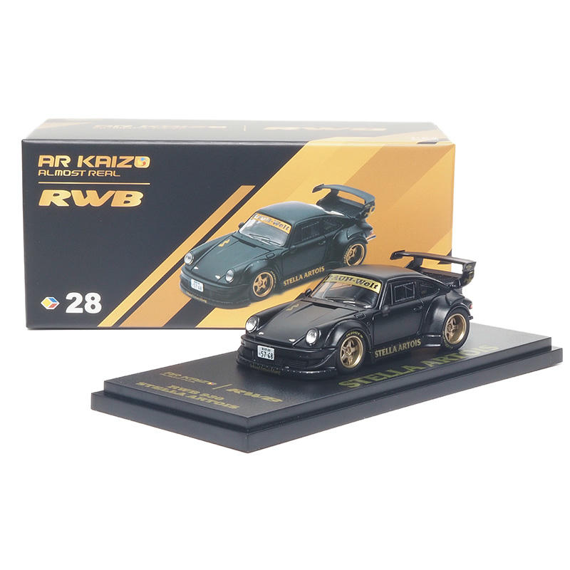 AR Box 1:64 Porsche RWB 930 Stella Artois Alloy Model