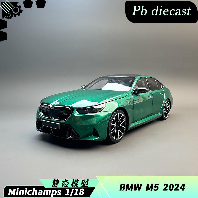 Minichamps 1:18 BMW M5 2024 Diecast Model Car
