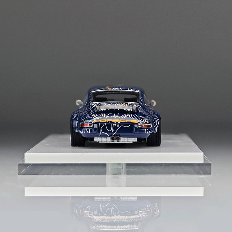 ZINCIT 1:64 Porsche 911 Singer Coupe Mulholland Drive Diecast Model Car