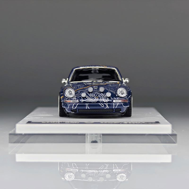 ZINCIT 1:64 Porsche 911 Singer Coupe Mulholland Drive Diecast Model Car