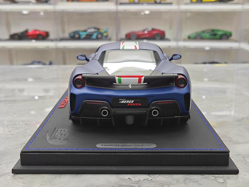 BBR 1:18 Ferrari 488 Pista Spider Hardtop Resin Model