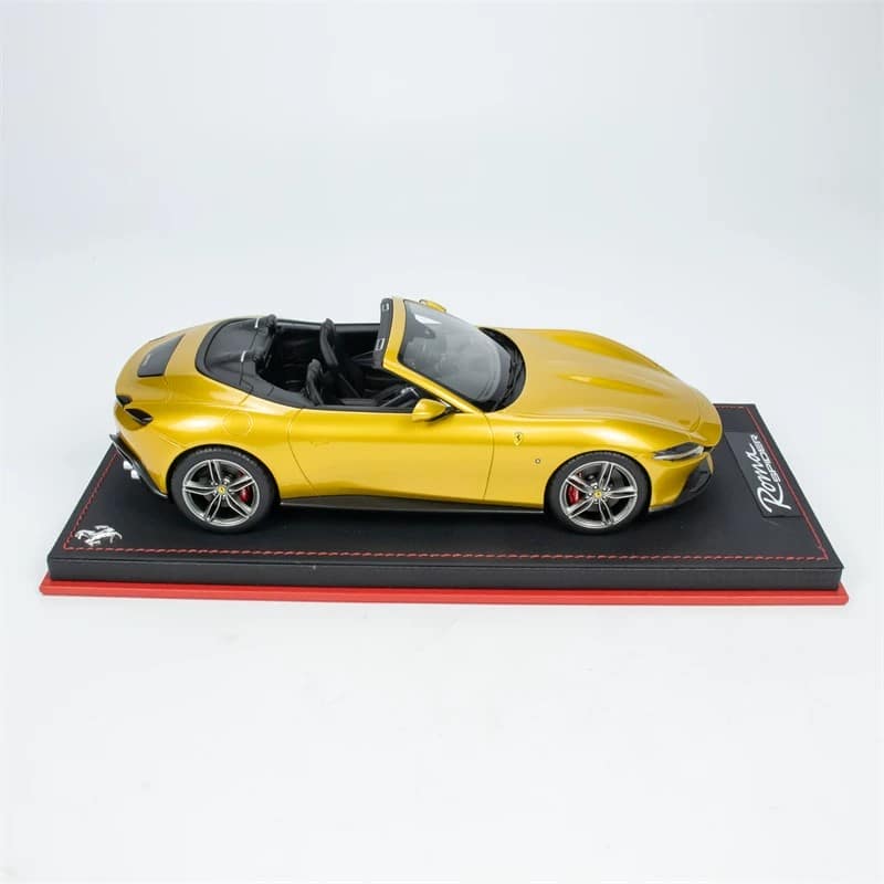 MR 1:18 Ferrari Roma Spider 2023 Resin Model Car – Premium Convertible Supercar