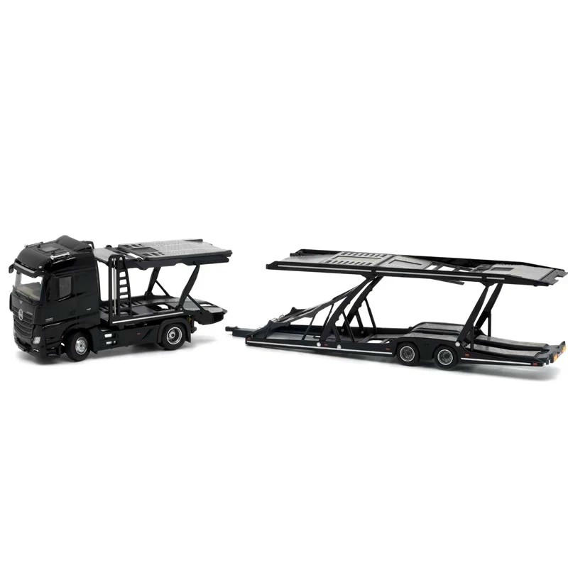 Mercedes-Benz Actros Double-Decker Car Transport Trailer 1:64 Diecast Model