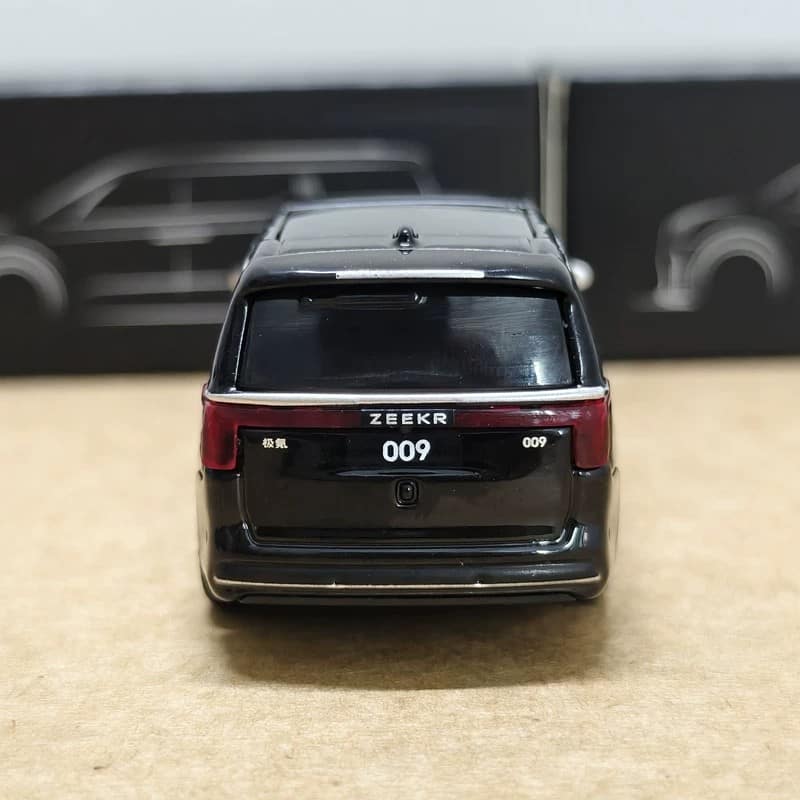 Original 1:64 ZEEKR 009 Electric MPV Diecast Model