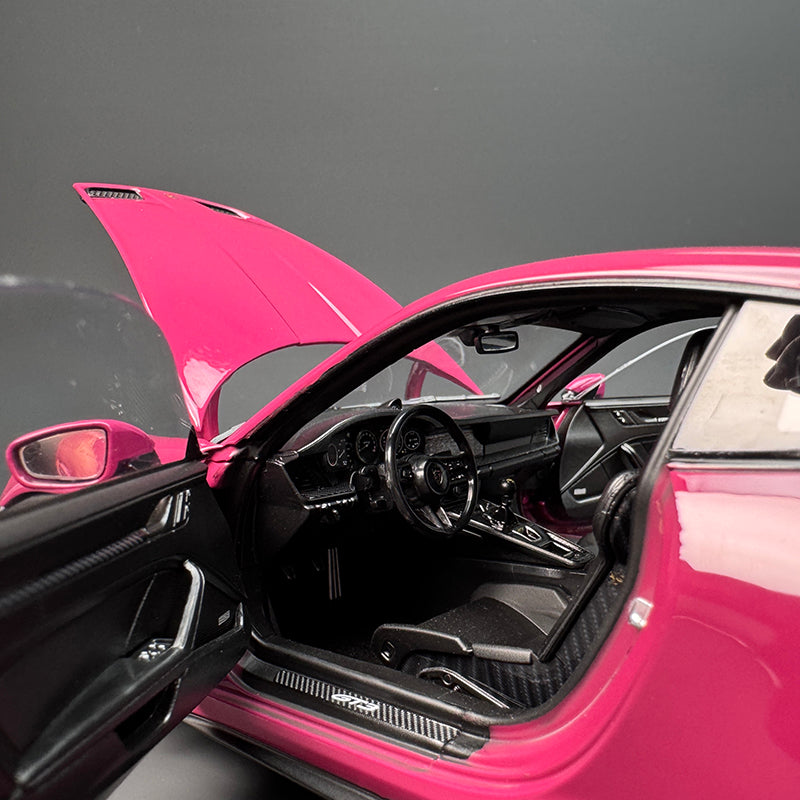 Norev Porsche 911 GT3 1:18 Scale Diecast Model Car – Alloy, ABS &amp; Rubber with Opening Doors and Functional Steering