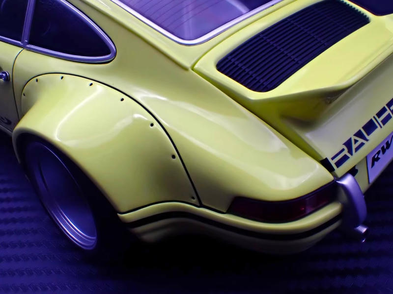 Ignition‑Model 1:18 Porsche 911 964 RWB Backdate (Yellow)