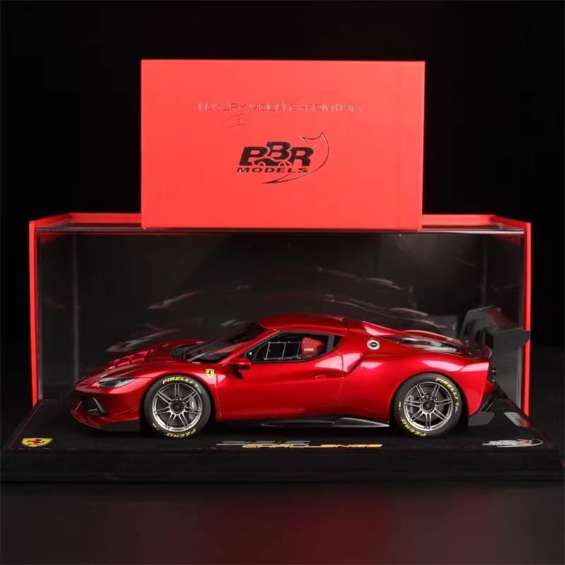BBR Ferrari 296 Challenge 1:18 Resin Model