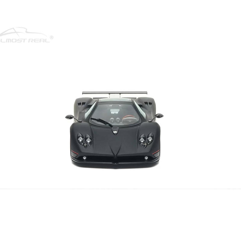 Almost Real 1:18 Pagani Zonda F 2005 — Matt Carbon Black