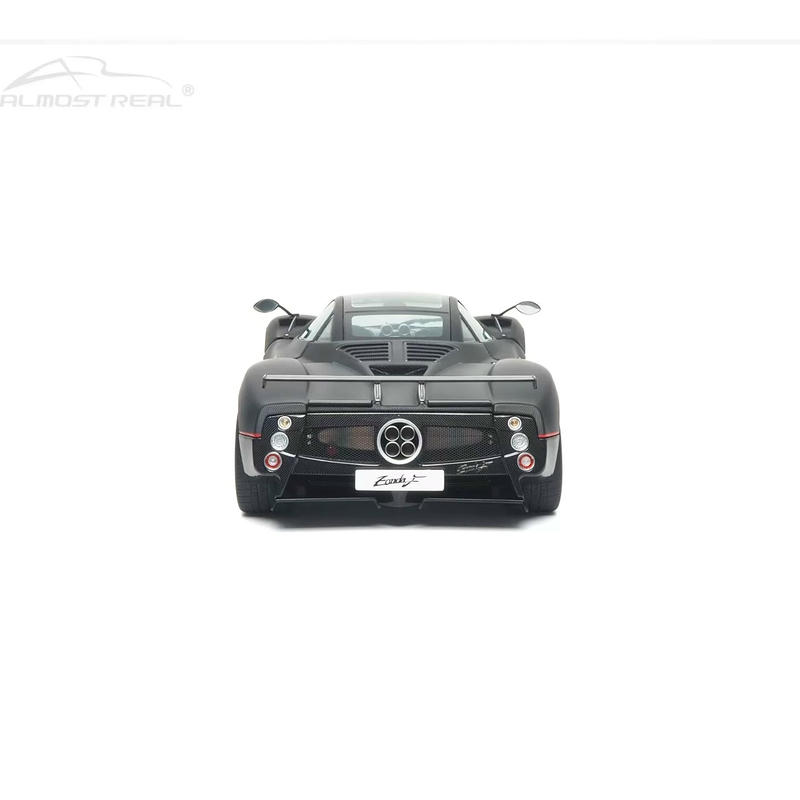 Almost Real 1:18 Pagani Zonda F 2005 — Matt Carbon Black
