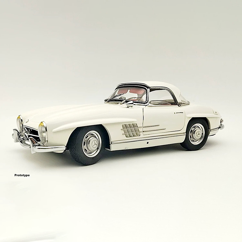 CMC 1:18 Mercedes-Benz 300SL Roadster Coupe Diecast Model