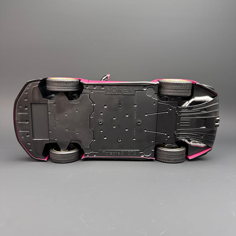 Norev Porsche 911 GT3 1:18 Scale Diecast Model Car – Alloy, ABS &amp; Rubber with Opening Doors and Functional Steering
