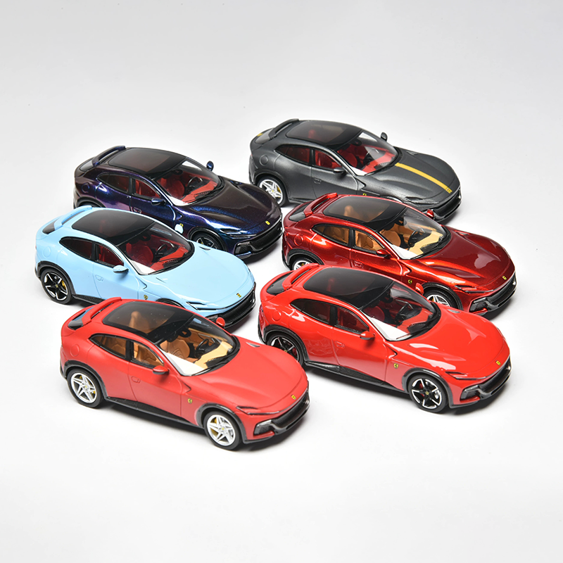 Funny Model 1:64 Ferrari Purosangue V12 SUV Limited Edition Diecast Model