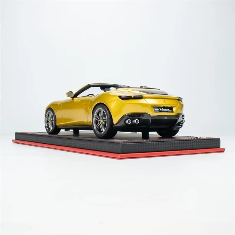 MR 1:18 Ferrari Roma Spider 2023 Resin Model Car – Premium Convertible Supercar