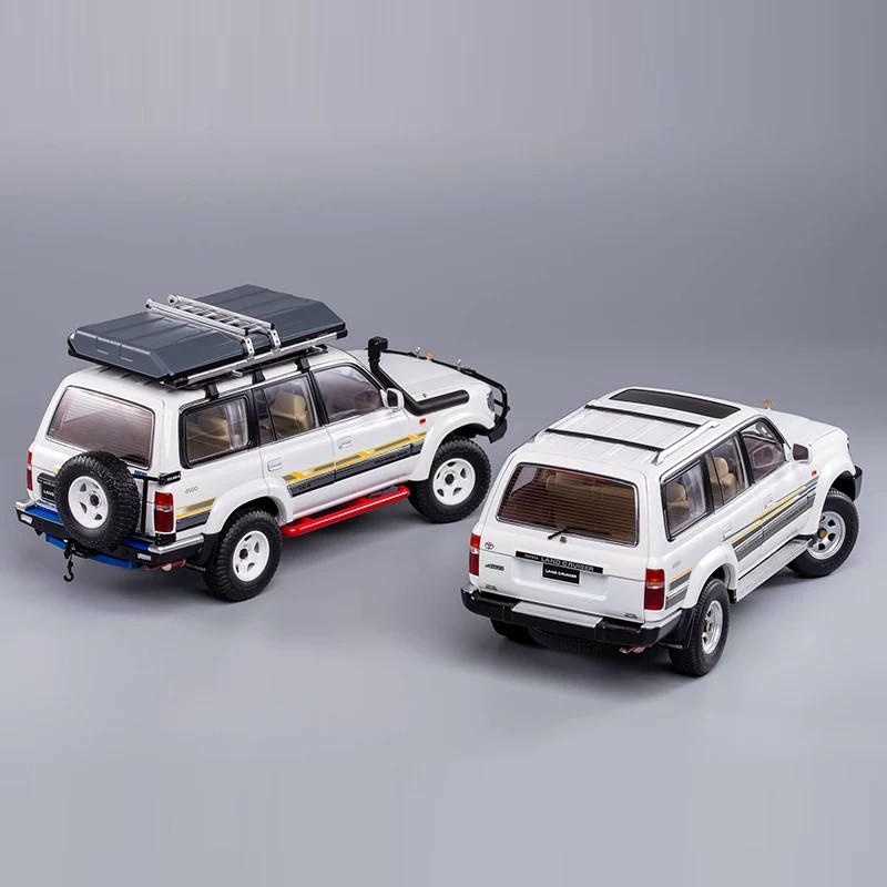 Kengfai Toyota Land Cruiser LC80 1:18 Alloy Diecast Model Car