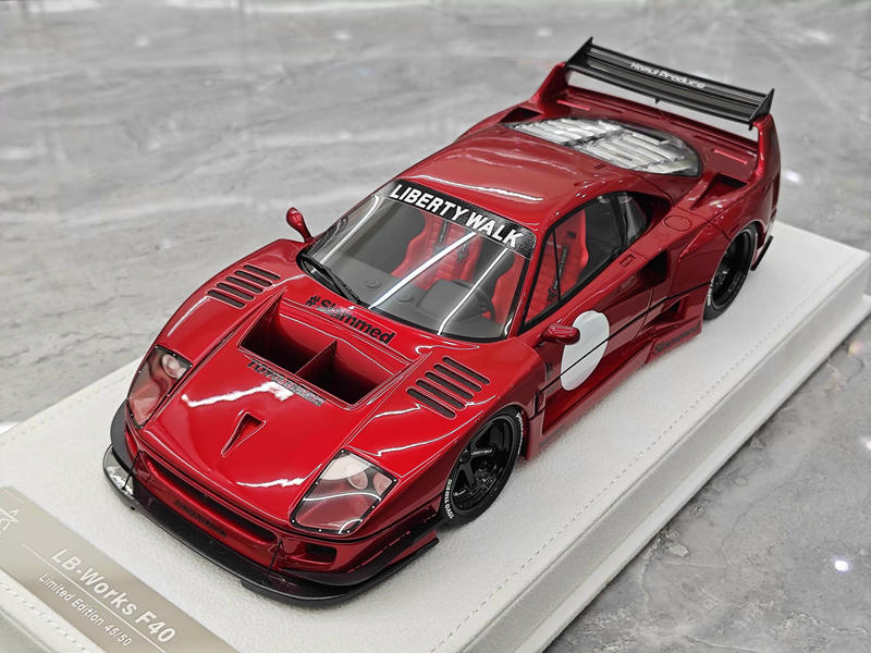 BBA Model 1:18 Ferrari F40 LB-Works Resin Model
