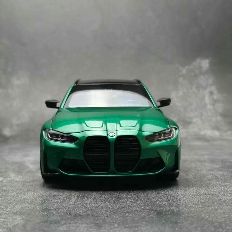 TSM Model 1:18 BMW M3 Touring Isle of Man Green Diecast Model