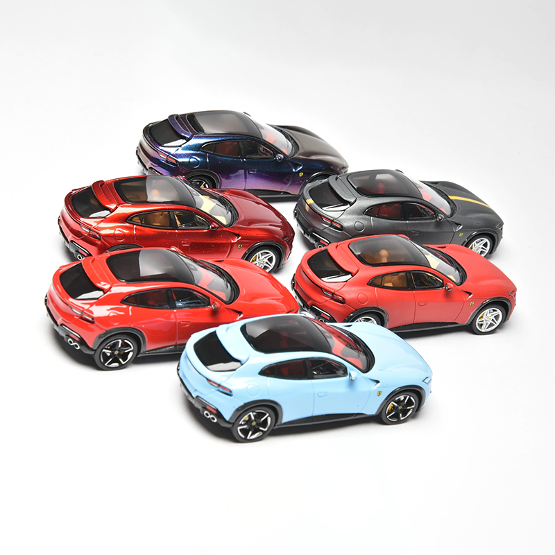 Funny Model 1:64 Ferrari Purosangue V12 SUV Limited Edition Diecast Model