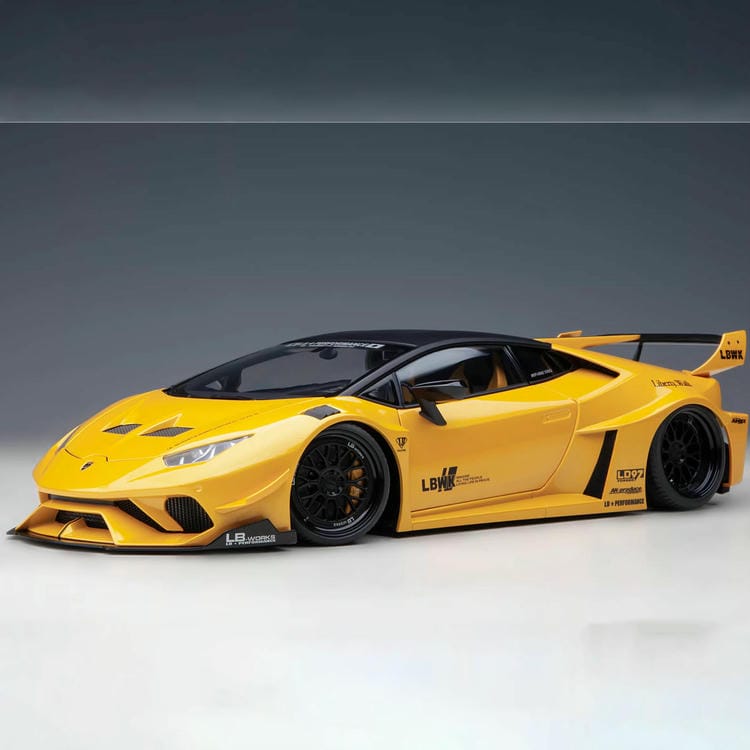 Autoart 1/18 For Lamborghini LIBERTY WALK LB HURACAN GT Diecast model cars