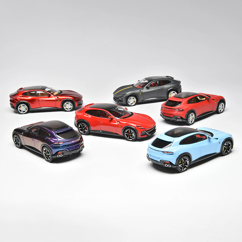 Funny Model 1:64 Ferrari Purosangue V12 SUV Limited Edition Diecast Model