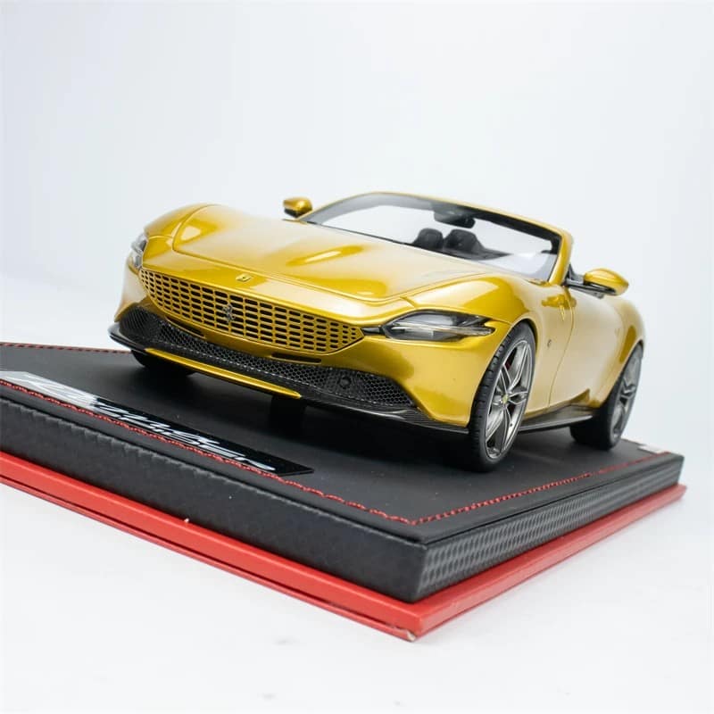 MR 1:18 Ferrari Roma Spider 2023 Resin Model Car – Premium Convertible Supercar