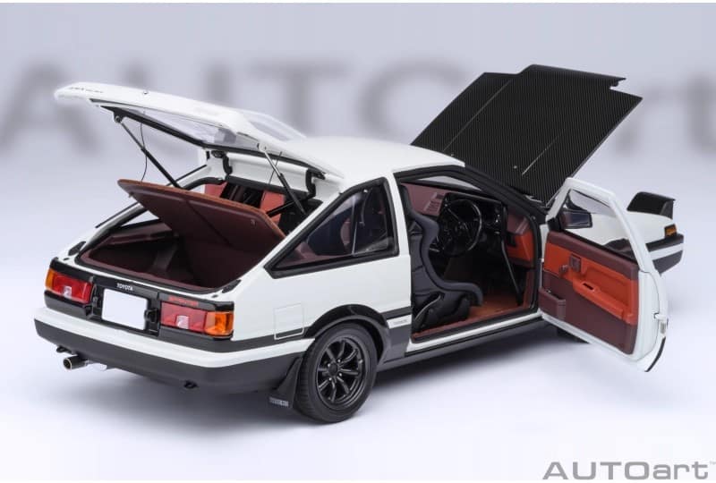 AUTOart 1:18 Toyota AE86 “Initial D” 30th Anniversary Diecast Model Car