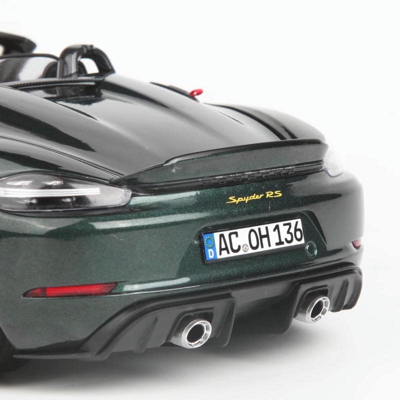 Norev 1:18 Porsche 718 Spyder RS Weissach PackAlloy Diecast Model Car