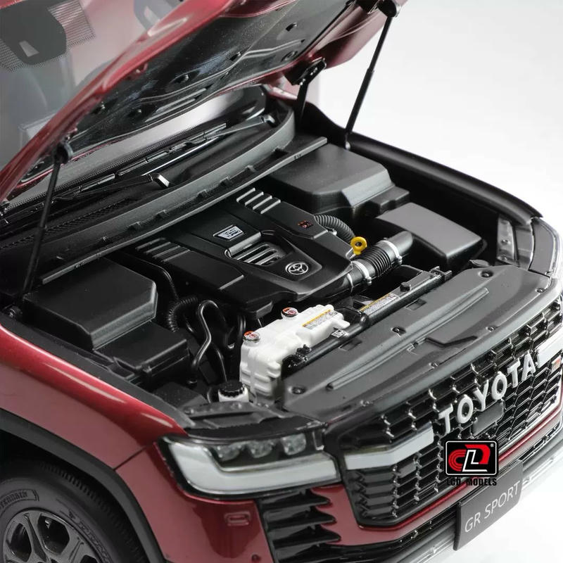 LCD 1:18 Toyota Land Cruiser 300 GR Sport Diecast Model
