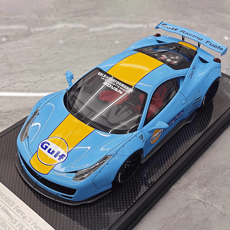 BBA 1:18 Ferrari 458 GT LB Widebody Resin Model