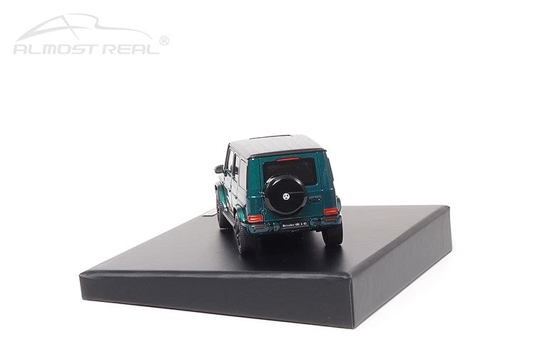 Mercedes-AMG G 63 – 1:43 Diecast Model by Almost Real (2019 White / 2021 Metallic Green – Limited to 300 Units Each)